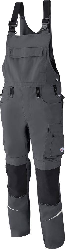 Latzhose 1804 720, Gr. 56,dunkelgrau/schwarz - Artikel: 4055301115478-0