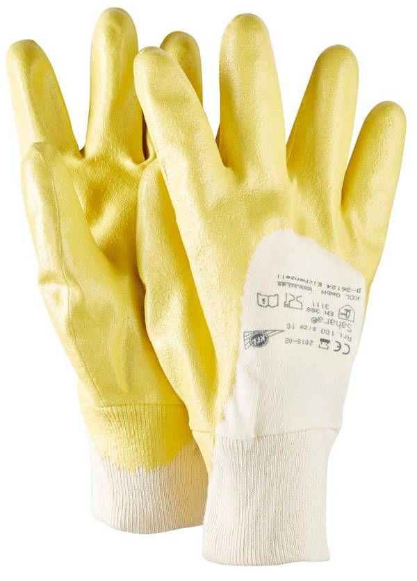 Handschuh Sahara 100, Gr. 10, gelb - Artikel: 4008198710004