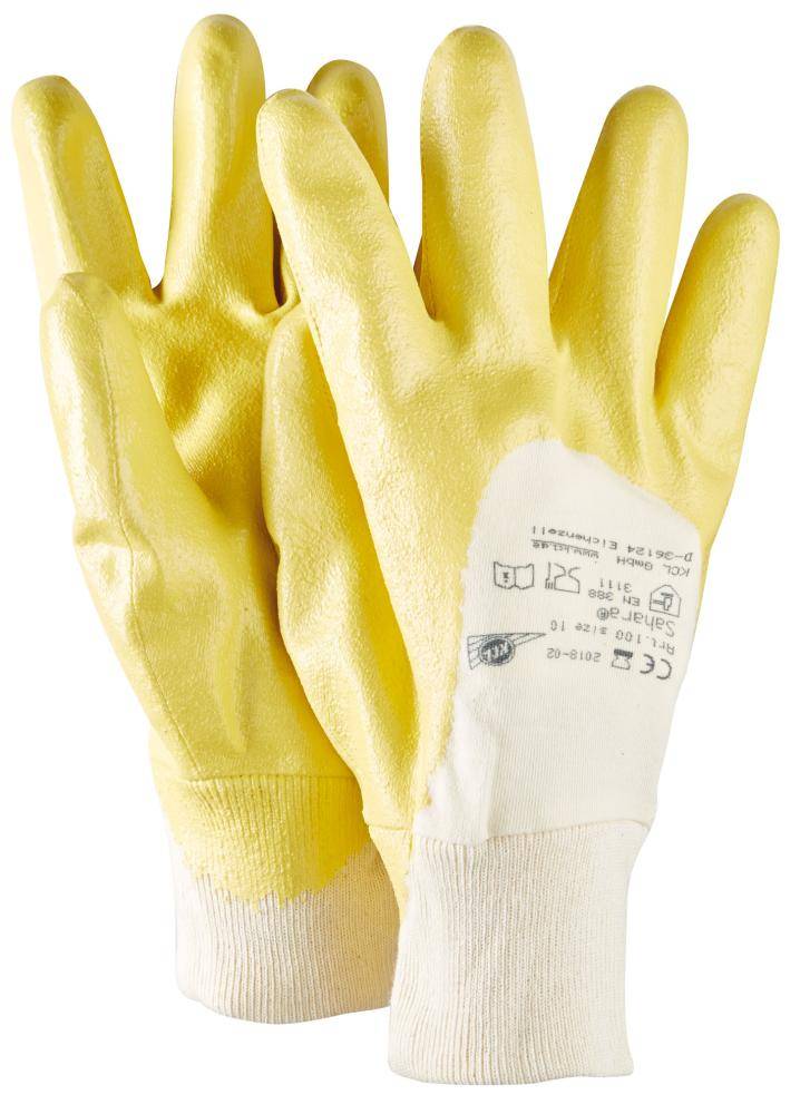 Handschuh Sahara 100, Gr. 10, gelb - Artikel: 4008198710004-0