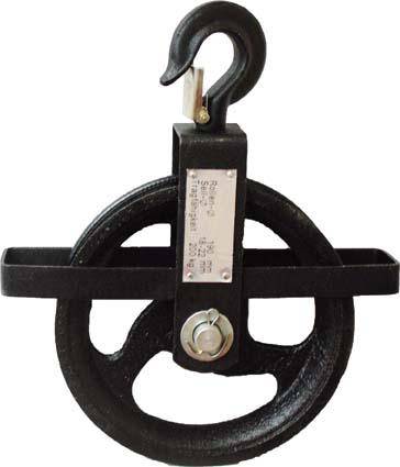 Seilrad 190 mm, 200 kg für Seile von 18 - 22 mm - Artikel: 4016092451305-0