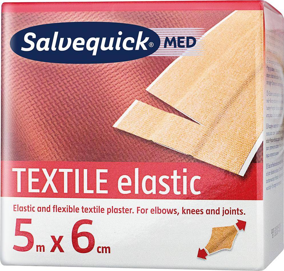 Salvequick textiles Pflaster 6cm x 5m - Artikel: 7310806850246-0