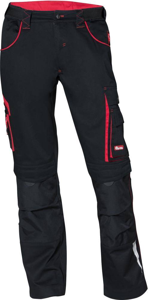 FORTIS H-Bundhose 24, schwarz/rot Gr.54 - Artikel: 4317784746526