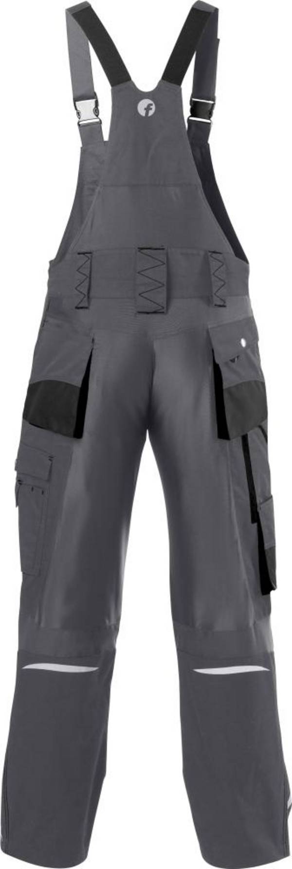 FORTIS H-Latzhose 24, d-grau/schwarz, Gr. 34 - Artikel: 4317784548076