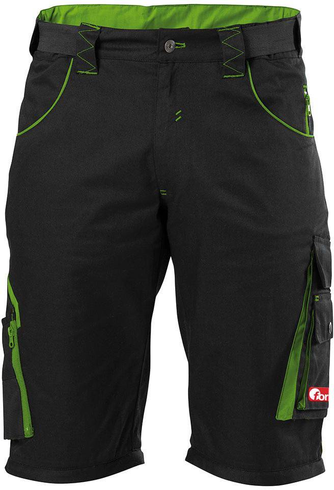 FORTIS Herren Bermuda 24,schw./limegreen, Gr. 58 - Artikel: 4317784764872