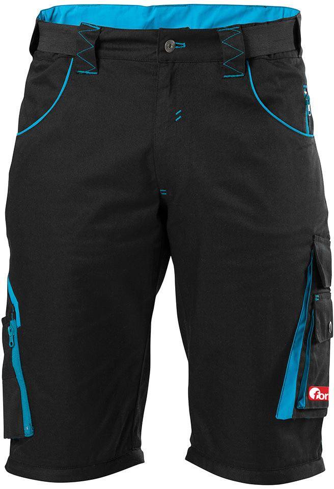 FORTIS Herren Bermuda 24,schwarz/türkis, Gr. 60 - Artikel: 4317784764964-0