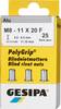 Gesipa 1464841 Blindnietmutter (Ø x L) 11 mm x 20 mm M8 Aluminium Aluminium PolyGrip® 25 St.