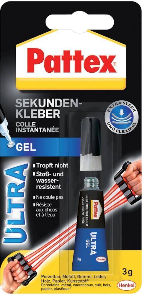 Pattex Sekunden Alleskle-ber Ultra Gel 10g - Artikel: 4015000415064-0