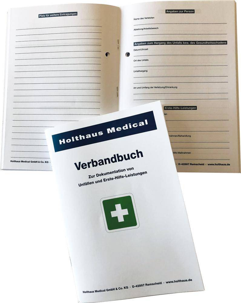 Verbandbuch DIN A5 - Artikel: 4005058502496-0