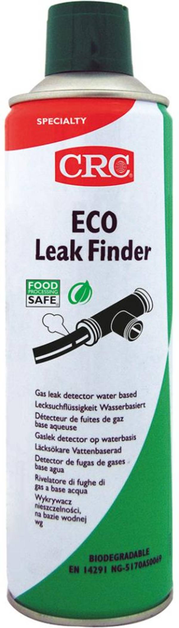 Lecksuchspray Eco Leak Finder farblos DVGW,NSF P1 500 ml Spraydose CRC