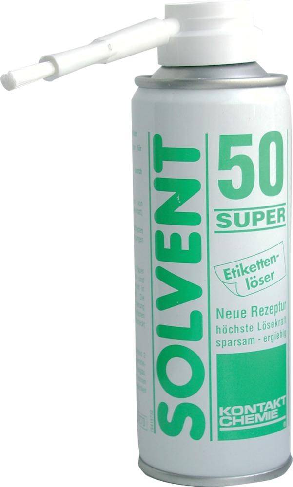 SOLVENT 50 SUPER 200ml SDEtikettenlöser - Artikel: 5412386806094-0
