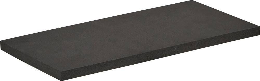 Ersatzbelag Zellgummi 140x280x10mm schw. Kronen - Artikel: 4004199341421-0
