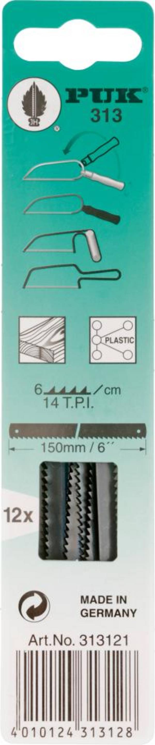 Sägeblatt Holz 313 150mm PUK