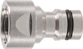 Hahnstecker IG G 1" MS Ni GEKA plus Stecksystem - Artikel: 4015933087673-0