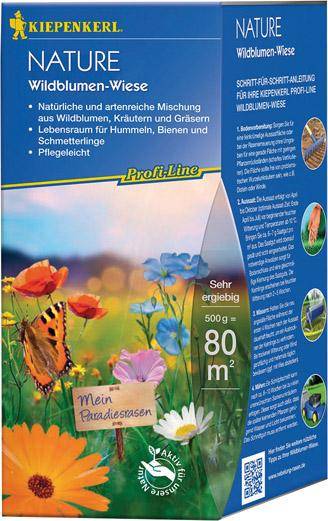 Wildblumen-Wiese 0,5 kg Profi-Line Nature - Artikel: 4000159664302-0