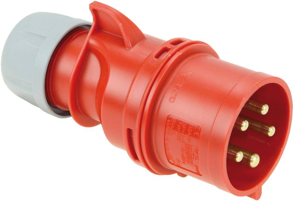 CEE-Stecker SHARK 16A, 5-polig, IP44-3