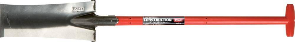 Rodespaten Fiber 5001 T-Stiel, 380 x 140 mm - Artikel: 5410685060704-0