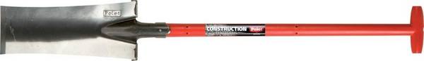 Rodespaten Fiber 5001 T-Stiel, 380 x 140 mm - Artikel: 5410685060704