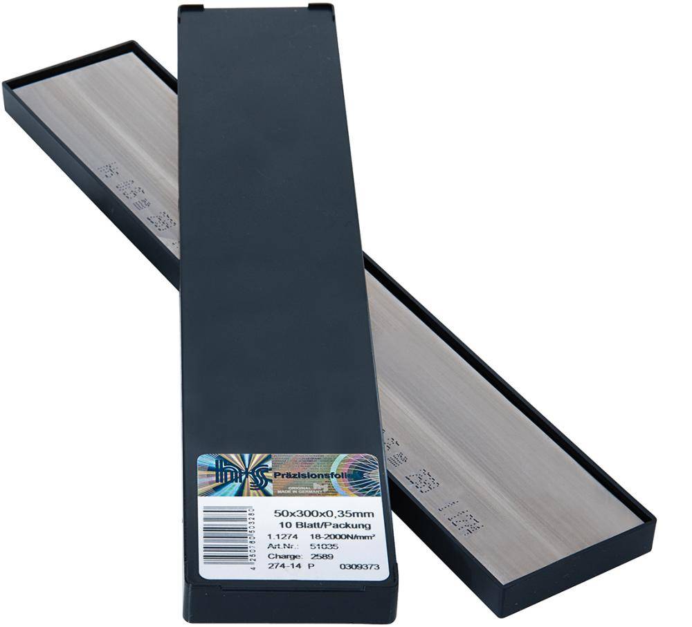 Metallfolien Plattenware rostfrei 50x300x0,60mm 10Bl/P H+S - Artikel: 4250760509473-0