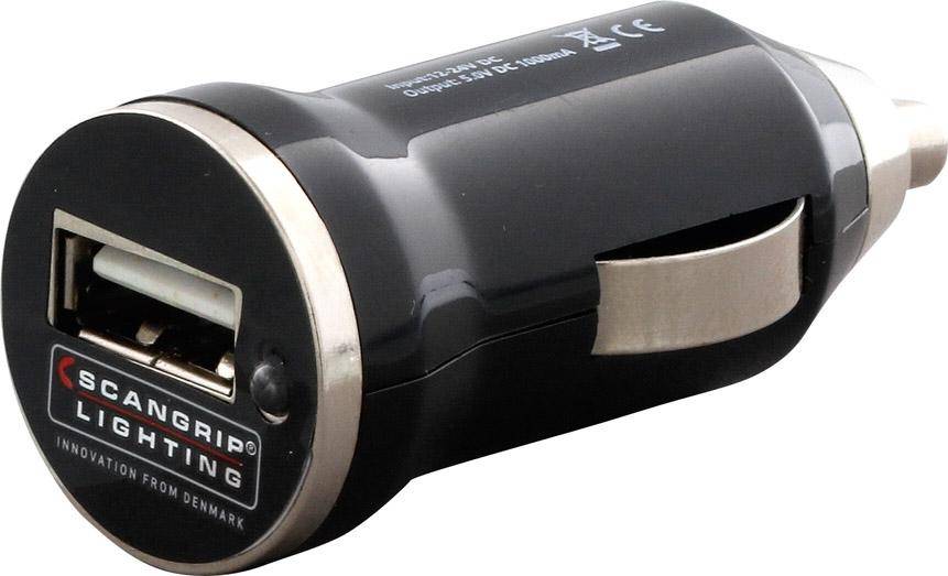 USB-KFZ-Ladegerät 12-24V SCANGRIP - Artikel: 5708997353011