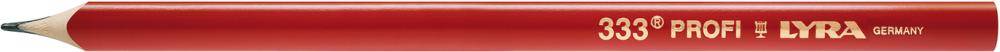 Zimmermannsbleistift oval333 rot 24cm Pak.a12 Lyra - Artikel: 4084900210123-2