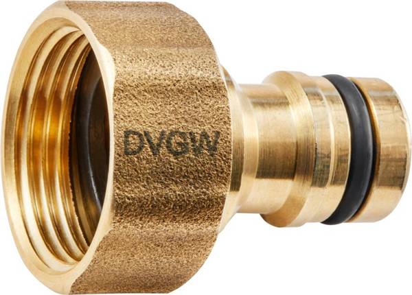 GEKA plus-Hahnstecker, Stecksystem, KTW, Messing, IG G3/4" SB - Artikel: 4015933100471