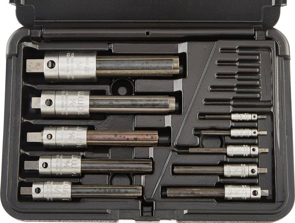 Gewindebohrer-Ausdreher- Set für Gewindebohrer M4-M22 WALTON COMPANY - Artikel: 4332163358978-0