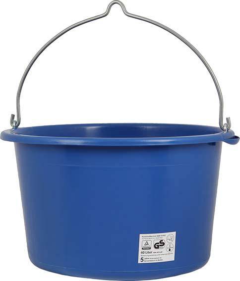 Mörtelkübel 40 L, kranbarblau - Artikel: 4012411000643
