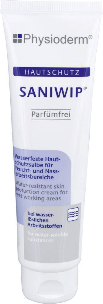 Hautschutzcreme SANIWIP® 14046-003 Inhalt 100 ml Ausführung unparfümiert Gebinde Tube-0