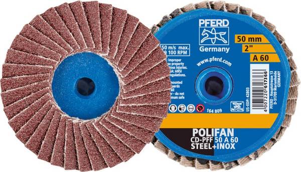 COMBIDISC Mini-Polifan Korund 50mm K60 Pferd - Artikel: 4007220617366
