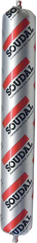 SILIRUB Bau N 600ml Beutel, schwarz SOUDAL - Artikel: 5411183014350-0
