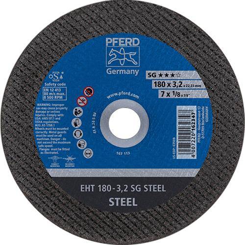 Trennscheibe gerade A24SSG 178x3,2mm PFERD - Artikel: 4007220162347