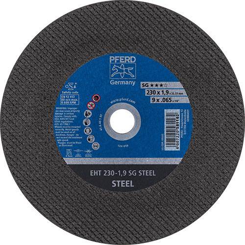 Trennscheibe gerade A46SSG 230x1,9mm PFERD - Artikel: 4007220581162-0