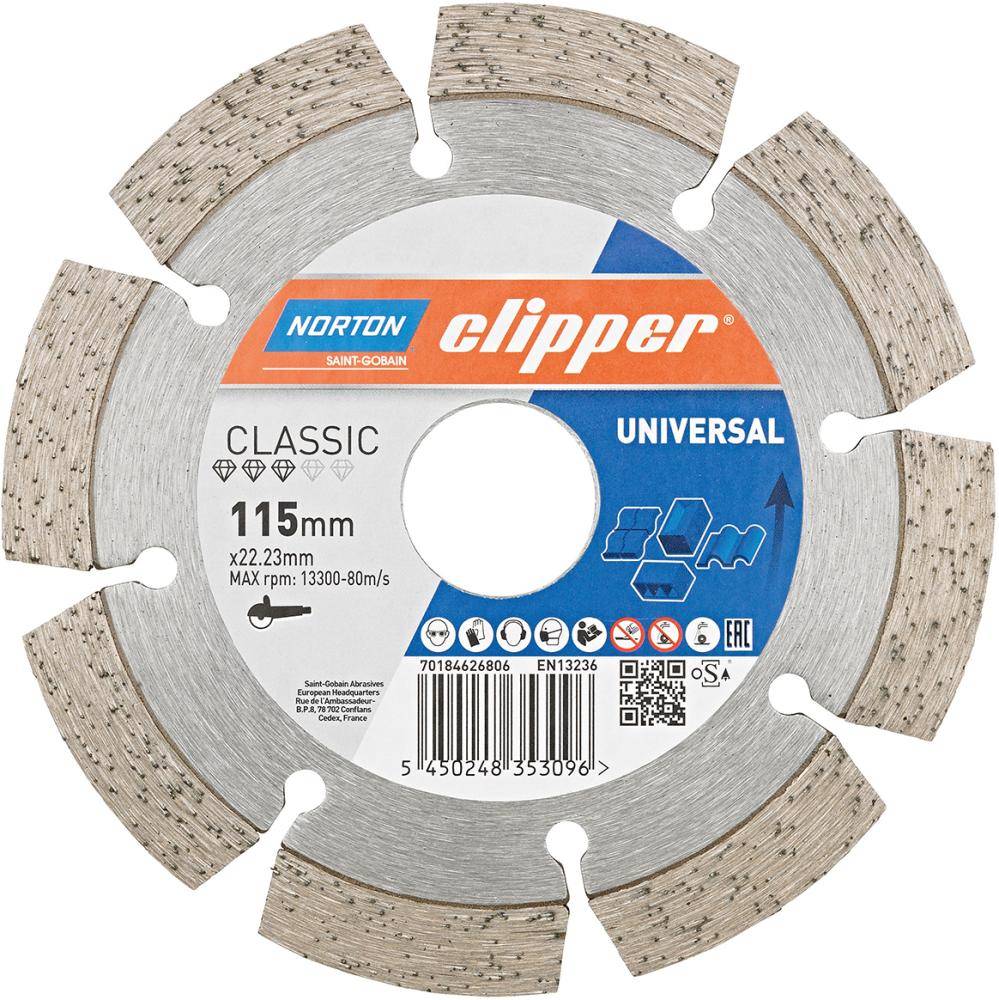 Clipper Diamant-Trenn CLAUni 18100 115x22,23 mm - Artikel: 5450248353096
