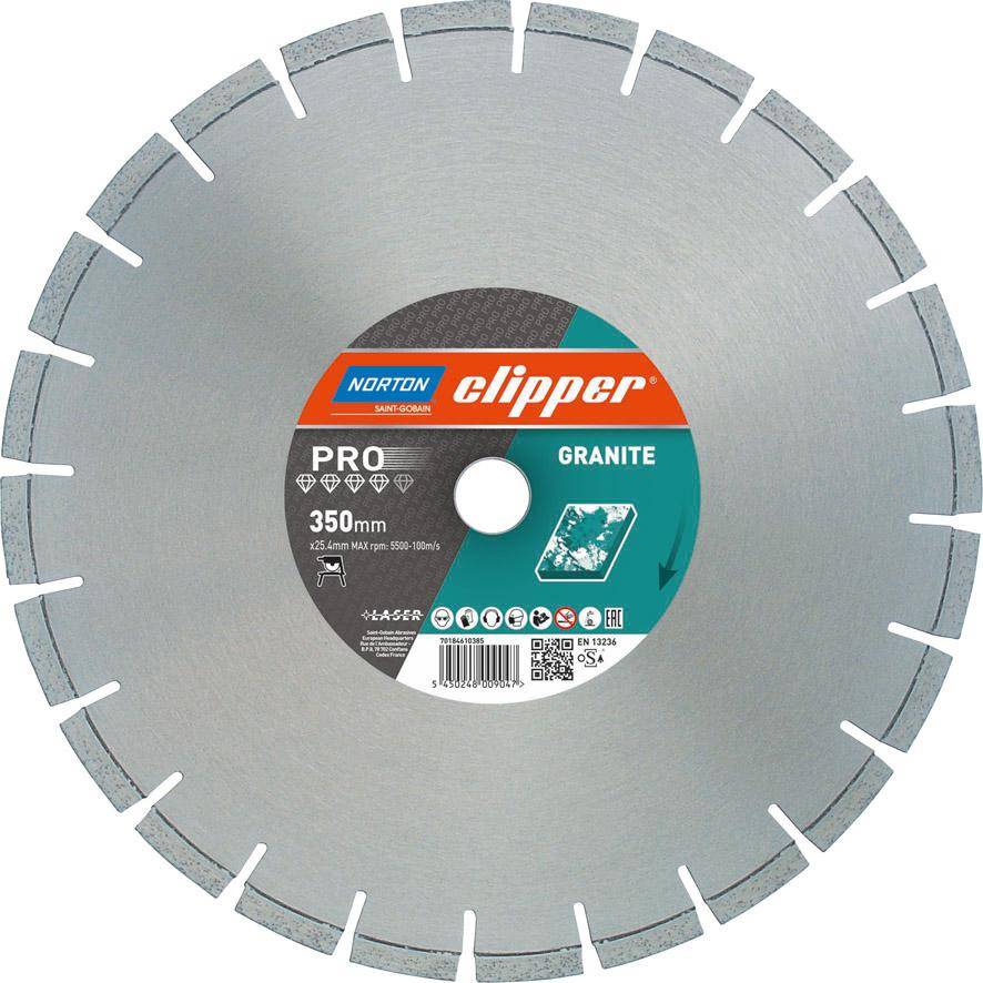Diam.Trennscheibe Granito350 x 25,4 mm CLIPPER - Artikel: 5450248009047-0