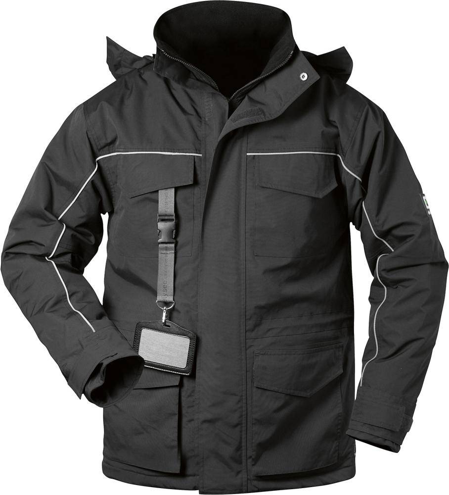 Jacke Blackpool, Gr. 3XL, schwarz - Artikel: 4025888212655