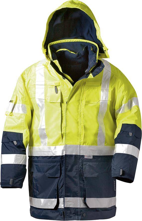 Warnparka Jekyll, Gr. S, gelb/blau - Artikel: 4025888165975-0
