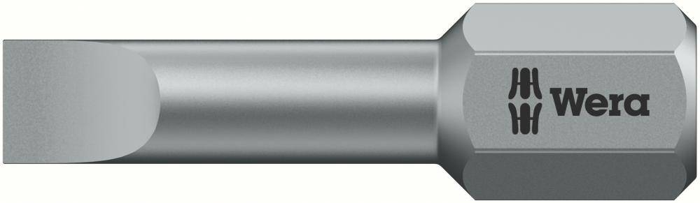 Bit Torsion 1/4" DIN 3126 C6,3 Schlitz 4,5x0,6x25mm Wera - Artikel: 4013288011152-0
