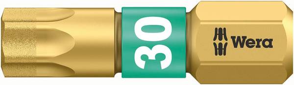 Wera 05066108001 867/1 TORX® BDC Torx-Bit Antrieb: 1/4" (6.3 mm) Abtrieb: TORX TB 15 300 mm