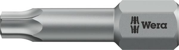 Bit Torsion 1/4" DIN 3126 C6,3 T7x25mm Wera - Artikel: 4013288015723