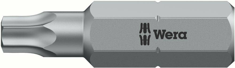 Bit zähhart 1/4" DIN 3126 C6,3 T10x25mm Wera - Artikel: 4013288030320-0