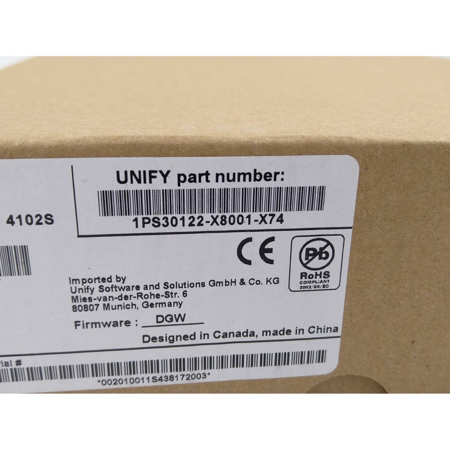 UNIFY Mediatrix 4102 - 2 Port Analog Interface IP a/b Wandler L30220-D600-A214-4