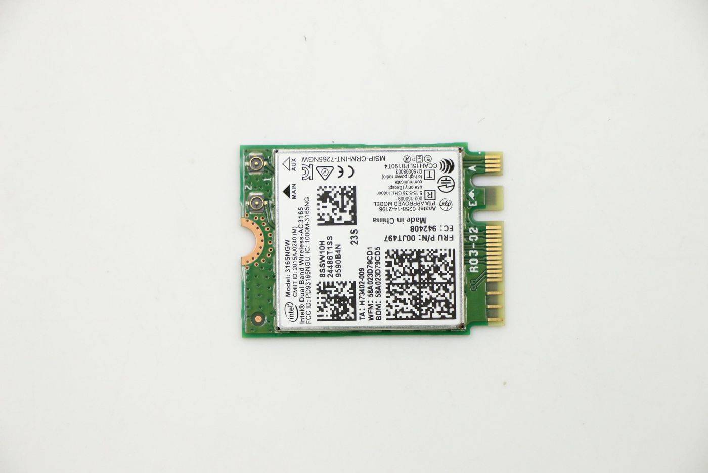 LENOVO - Wireless CMB IN 3165 ac - Bluetooth-0