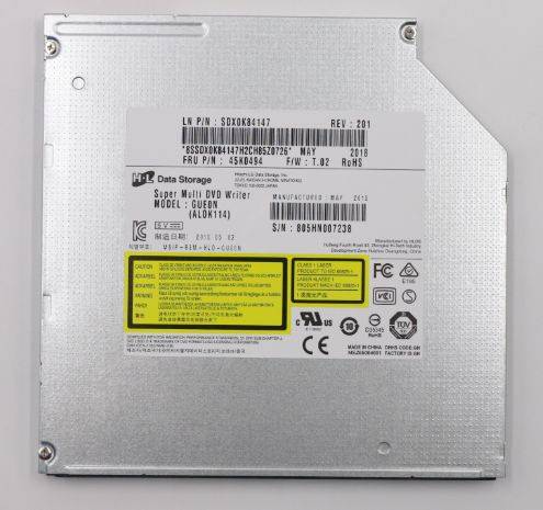 Lenovo Hitachi-LG - Laufwerk - DVD±RW (±R DL) / DVD-RAM - intern - 9 mm Höhe (9 mm Höhe)-0