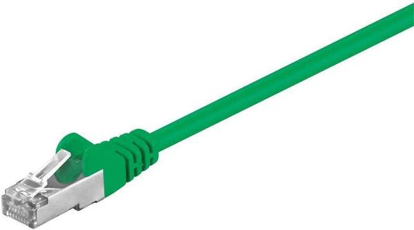 MicroConnect F/UTP CAT5e 7m Green PVC Outer Shield : Foil screening 4x2xAWG 26, CU
