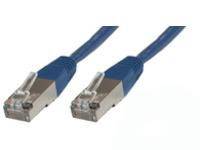 MicroConnect F/UTP CAT6 20m Blue PVC Outer Shield : Foil screening 4x2xAWG 27 CCA-0