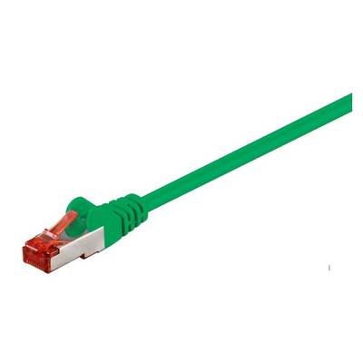 MicroConnect F/UTP CAT6 2m Green PVC Outer Shield : Foil screening 4x2xAWG 27 CCA-0