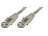 MicroConnect F/UTP CAT5e 0.5m Grey PVC Outer Shield : Foil screening 4x2xAWG 26 CCA-0