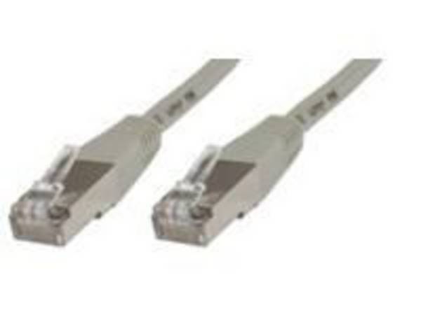 MicroConnect F/UTP CAT5e 0.5m Grey PVC Outer Shield : Foil screening 4x2xAWG 26 CCA