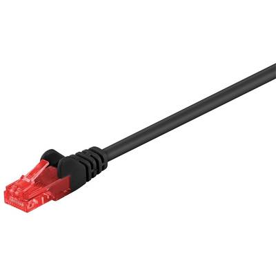 MicroConnect U/UTP CAT6 3M Black PVC Unshielded Network Cable, PVC, 4x2xAWG 26 CCA-0