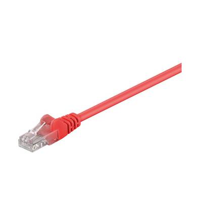 MicroConnect U/UTP CAT5e 15M Red PVC Unshielded Network Cable, PVC, 4x2xAWG 26 CCA-0